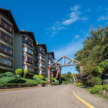 Flat Com Acesso Ao Hotel Ws Gramado Kültér fotó