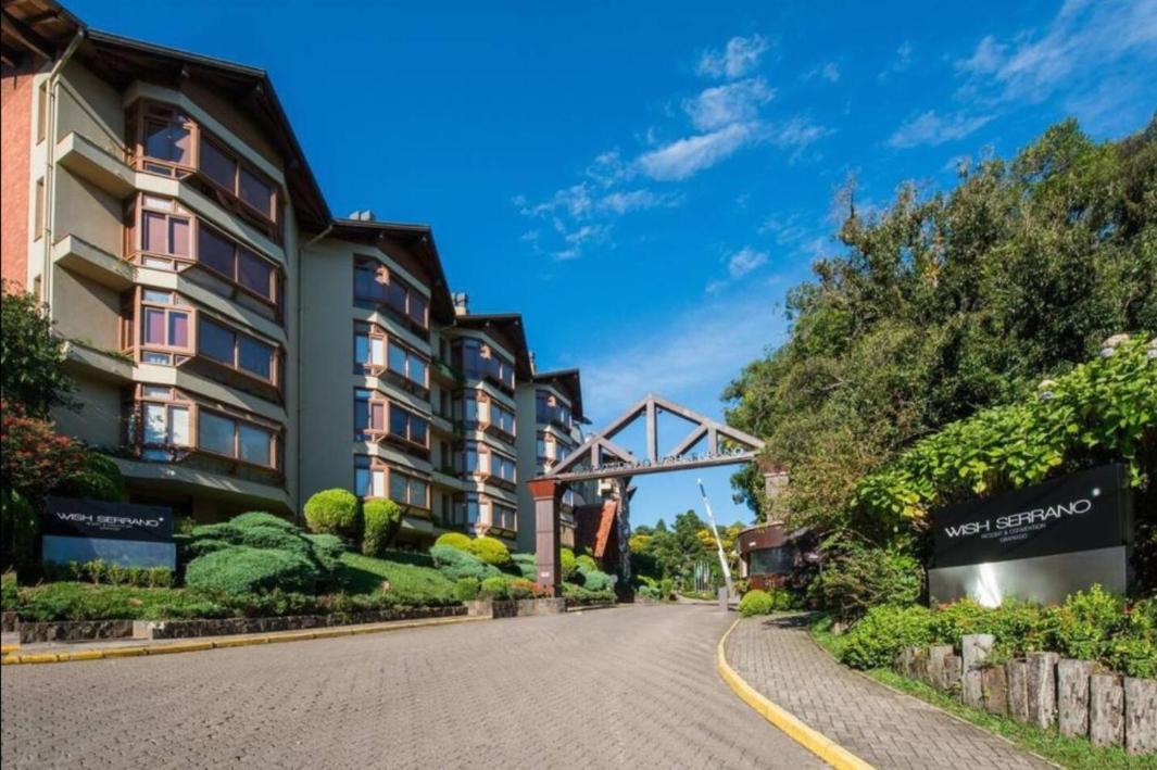Flat Com Acesso Ao Hotel Ws Gramado Kültér fotó